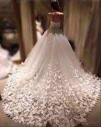Online find wholesale blue butterfly wedding dresses suppliers to get free quote & latest prices for high quality and reliable blue butterfly wedding dresses. Discount2021 New Fashion Wedding Dresses Court Train 3d Floral Appliques Butterfly Bridal Gowns Tulle Sweetheart Custom Made Wedding Dresses From Sunnybridal01 224 48 Dhgate Com