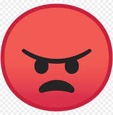 Angry Face Icon Angry Red Emoji Png Image With Transparent Background Toppng