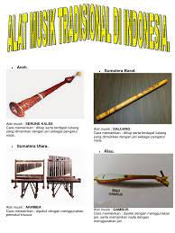 Alat musik tradisional 34 provinsi di indonesia. Alat Musik Tradisional 34 Provinsi Indonesia