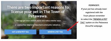 All dogs and cats four months of age or older and kept in baltimore county for longer than 30 days per year must be licensed annually. Online Pet Licensing Program The Town Of Petawawa
