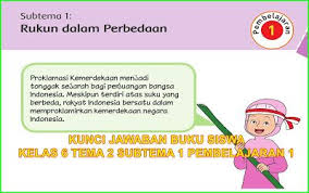 Untuk mengetahui informasi seputar bank soal. Kunci Jawaban Buku Siswa Kelas 6 Tema 2 Subtema 1 Halaman 2 3 4 5 6 Buku Kunci Belajar