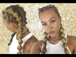 I hope you enjoy learning a. How To Bubble Braid Your Own Hair Tutorial Hollie Hobin Youtube Braiding Your Own Hair Big Box Braids Hairstyles Hair Styles