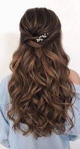 43 Gorgeous Half Up Half Down Hairstyles That Perfect For A Rustic Wedding Long Hair Styles Hair Styles Wedding Hair Down