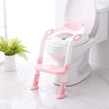 Amazon Com Potty Training Seat With Step Stool Ladder Skyroku Potty Training Toilet For Kids Boys Girl Potty Training Seats Baby Toilet Seat Baby Potty Seat