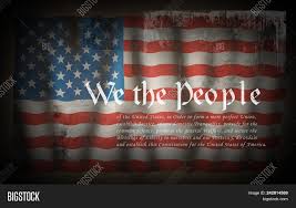 With the words, we the people, the constitution establishes its authority on the basis of. We People American Image Photo Free Trial Bigstock