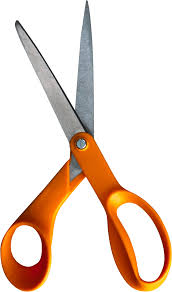 Orange Paper Scissors Icons Png Free Png And Icons Downloads