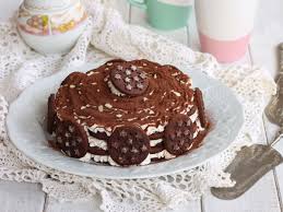 La Ricetta Torta Pan Di Stelle E Facile E Veloce Un Dolce Senza Cottura Preparato Con Biscotti Panna Mascarpone E Nutella Al P Ricette Torte Idee Alimentari