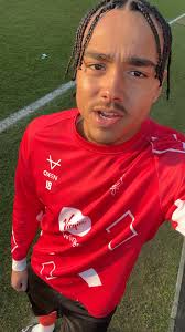 Jovon Makama after his hat-trick