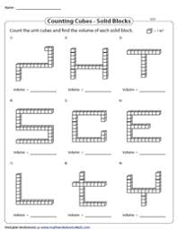 volume of compound shapes worksheets