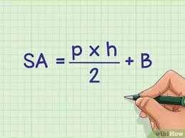 The slant height is used to find the total surface area of a pyramid. How To Find The Surface Area Of A Pyramid 12 Steps