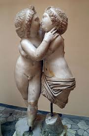 Cupid And Psyche Marble From The Domus Of Amore E Psiche Ostia Antica Italy Cupid And Psyche Roman Art Greek Art