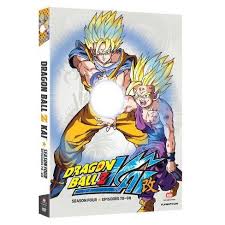 The majin buu arc can be found nestled in this new release. Dragon Ball Z Kai Season 4 Dvd 2013 Target