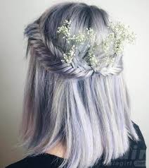 She adds a sweet, delicate waterfall braid to her mane, dazzling up her locks with some luscious curls. Braided Hairstyles For Short Hair Look More Beautiful With This Haircuts Hair Style