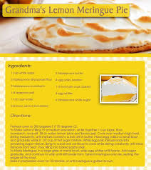 Grandma S Lemon Meringue Pie Pictures Photos And Images For Facebook Tumblr Pinterest And Twitter Easy Pie Recipes Meringue Pie Recipes Desserts