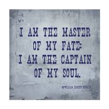 I am strong, calm and protected by the infinite universe, sigil. I Am The Master Of My Fate I Am The Captain Of My Soul Invictus Fine Art Print By Veruca Salt At Fulcrumgallery Com