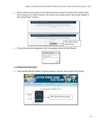 Cara pendaftaran tahun murid tahun 1. Manual Pengguna Edaftar Rendah Tahun 1 Spatkpm