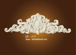 Big Discount Plastic Ceiling Cornice Mouldings Decorative Flower Oz J111 Ouzhi Factory And Suppliers Ouzhi