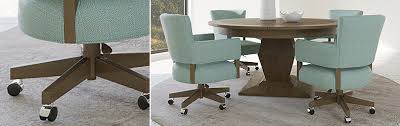 Dining Kitchen Chairs With Casters