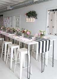 Black White And Pink Xoxo Baby Shower Inspired By This Baby Shower Girl Decorations Pink White Baby Showers Girl Baby Shower Decorations