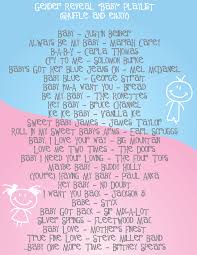 Songs For A Gender Reveal Party It S All About The Baby Gender Reveal Party Games Gender Reveal Gender Reveal Party