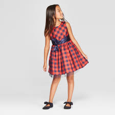 Girls Plaid Dress Cat Jack Red Navy M Plus Red Christmas Dress Red Checkered Dress Girls Christmas Dresses