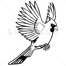 Cardinal head clipart black and white. Cardinal 20clip 20art Clipart Panda Free Clipart Images Bird Coloring Pages Drawings Bird Drawings