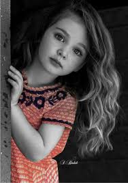 Black And White Vs Color Portraits Pin By Penny Monier On 1 Sabri Budak Touch Of Color Color Splash Photography Little Girl Pictures Little Girl Haircuts