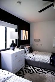 Black And White Bedroom Design For Boys Black And White Modern Kids Room Modern Kids Room Small Room Bedroom Modern Room