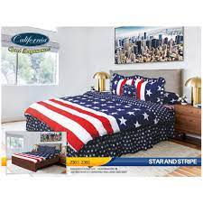 Us zip codes by zip, county, place name, state. Bedcover Sprei Rumbai California 180x200 Motif Star Stripe Usa Bendera Amrik King Size 180 Bc Shopee Indonesia
