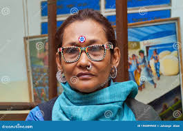 Portrait of Bibi Russell a Bangladeshi Fashion Designer and Former  International Model at BIBI Editorial Stock Photo