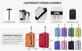 Up front or extra legroom seat: Flymax 56x45x25 Cabin Luggage Hand Carry On Flight Bag Lightweight Suitcase 1 58kg Approved For Easyjet Jet 2 British Airways Trolley Amazon Co Uk Luggage