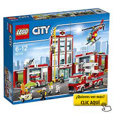 Lego City Estacion De Bomberos 60110 Lego Bomberos Estacion De Bomberos Carro De Bomberos