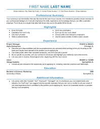 As mentioned earlier, in a classic resume the first section is most often the work experience section. Experienced Resume Templates To Impress Any Employer Livecareer