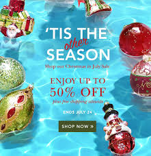 Check spelling or type a new query. Balsam Hill Christmas In July Sale Save Up To 50 Milled