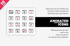 I have been able to animate the stroke adequately but not the fill. Animated Lottie Icon Pack 519612 Icons Design Bundles In 2020 Animated Svg Icons Animated Icons Icon Pack
