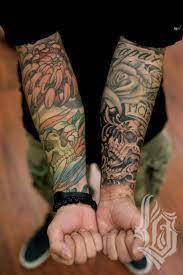 Coloured Tattoo Man Forearm Templates Unterarm Tattoo Tattoo Ideen Tatowierung Fur Manner
