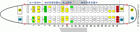 Cogent United A319 Seat Map Eva Air Seating Chart Airbus