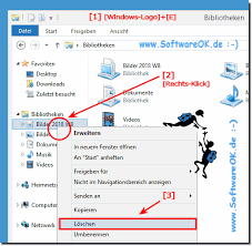 Daher meine frage an euch: Windows 8 1 10 Bibliotheken Ausblenden Entfernen Loschen Und Hinzufugen Kann Man Das