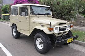Brakes are good, clutch good, 4 speed transmission shifts easily. Toyota Land Cruiser J40 Wikipedia