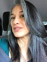 Black pepper has hair darkening properties that are significantly witnessed after multiple uses of the same. Salt And Pepper Gray Hair Grey Hair Silver Hair White Hair Granny Hair Don T Care No Dye Dye Grey Hair Inspiration Long Gray Hair Silver Haired Beauties