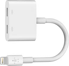 Belkin Lightning Audio With Charge Adapter White F8j198btwht Best Buy