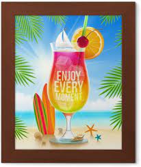 Toko lilian voor exotische producten, veghel. Poster Exotische Cocktail Met Zomer Groet Op Het Tropische Strand Pixers We Leven Om Te Veranderen