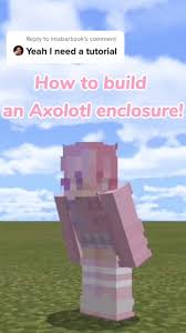 Unfortunately, finding a minecraft axolotl is easier said than done. Reply To Imabarbzok How To Build An Axolotl Enclosure Minecraft Minecraftaxolotl Axolotl Minecraftbuilding Minecrafttutorial Minecraftbuild