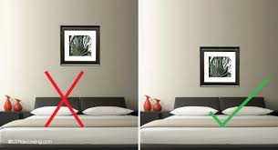 Avoid This Common Picture Hanging Mistake Utr Deco Blog Bed Frame And Headboard Pictures Above Bed Room Ideas Bedroom