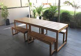 Exemplar 12 Seater 10 12 Seater Settings Outdoor Furniture Timber Outdoor Furniture Cafe Furniture Wooden Outdoor Table