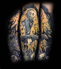 Top 95 Nightmare Before Christmas Tattoo Ideas 2021 Guide Nightmare Before Christmas Tattoo Christmas Tattoo Nightmare Before Christmas