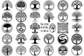 Tree Of Life Silhouettes Ai Eps Vector Png 154061 Illustrations Design Bundles Tree Of Life Tattoo Marquesan Tattoos Tree Of Life