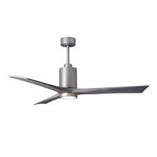 This led ceiling fan from the casa vieja ceiling fan collection is ideal for contemporary dã©cor and dã©cor in country homes. Matthews Fan 60 In 31w Patricia 3 Ceiling Fan W Light Dc 6 Speed 3 Barn Wood Blades Brushed Nickel Matthews Fan Pa3 Bn Bw 60 Homelectrical Com