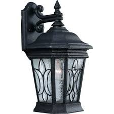 Progress Lighting Cranbrook Collection 1 Light Outdoor 8 5 Inch Gilded Iron Wall Lantern P5659 71 The Home Depot Outdoor Wall Mounted Lighting Wall Lantern Progress Lighting
