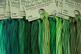 Weeks Dye Works Hand Over Dyed Fibers Embroidery Floss